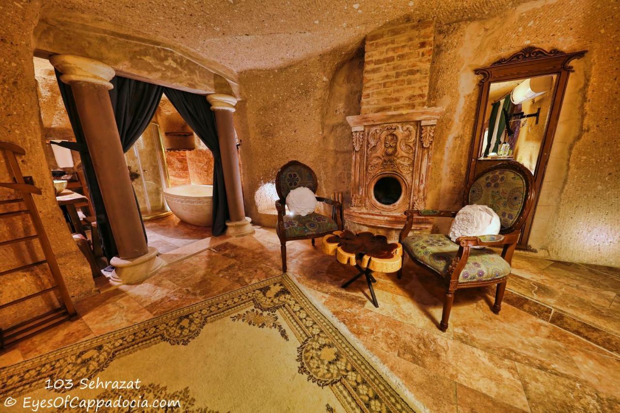 Eyes Of Cappadocia Cave Hotel Üçhisar Eksteriør bilde