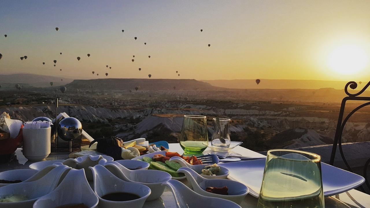 Eyes Of Cappadocia Cave Hotel Üçhisar Eksteriør bilde